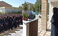 حضور رزیدنت قلب در مدرسه دخترانه فاطمیه بمناسبت گرامیداشت روز جهانی قلب